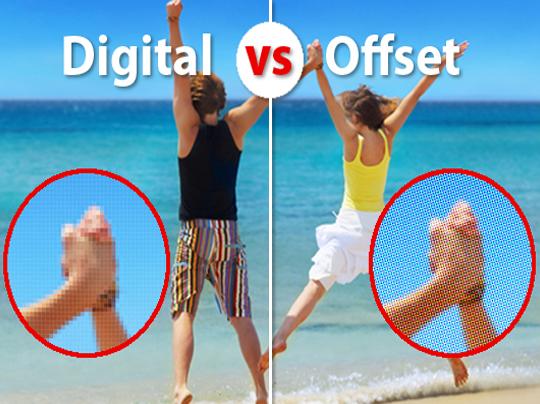 تفاوت های چاپ افست و دیجیتال
