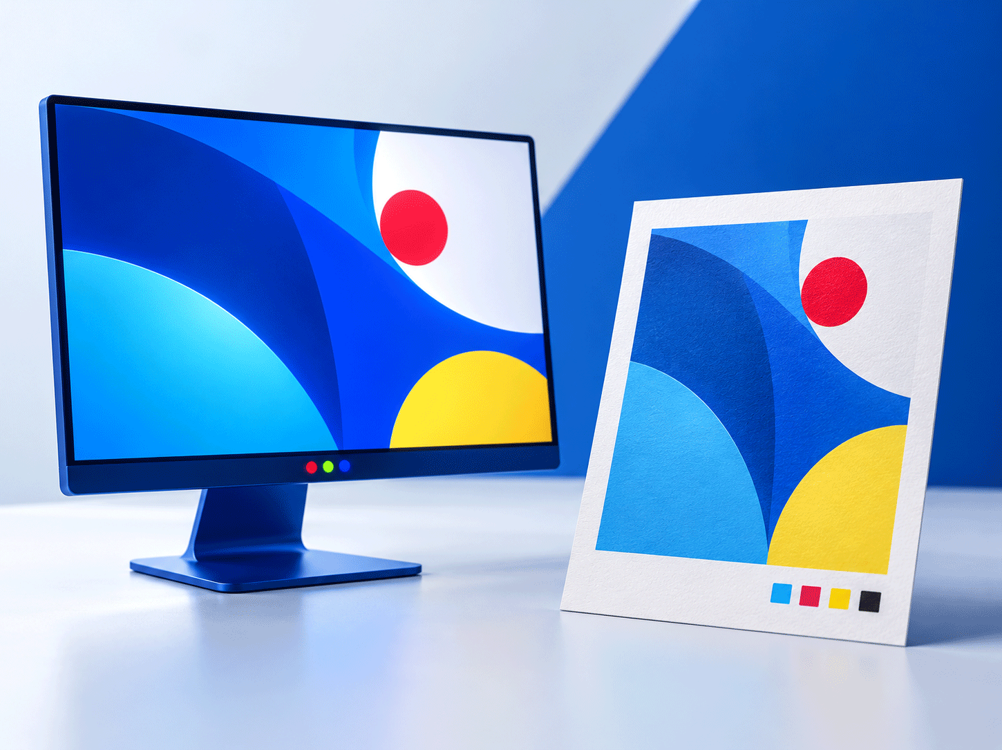  تفاوت کدهای رنگی RGB و CMYK
